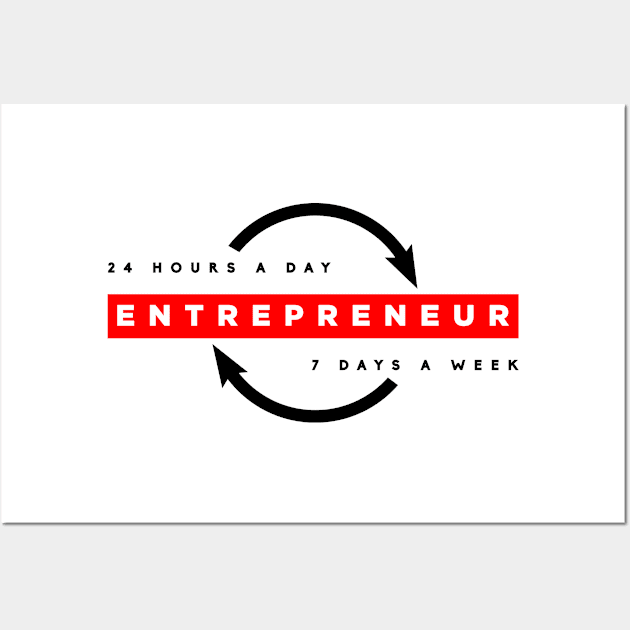 Entrepreneur TEE (Alternate) Wall Art by StyleStudio34